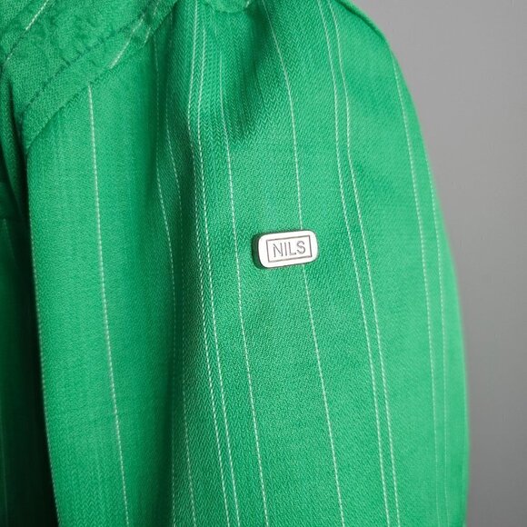 Nils Vintage Ski/Snowboarding Jacket 80s, 90s, Size 4, Green - Picture 9 of 16